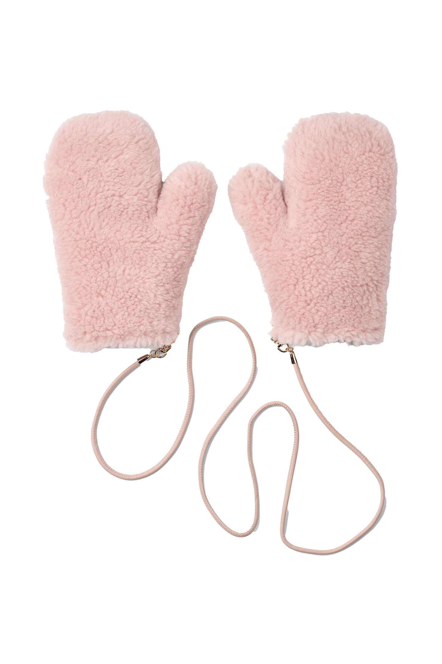 Louis Wool Gloves Light Pink