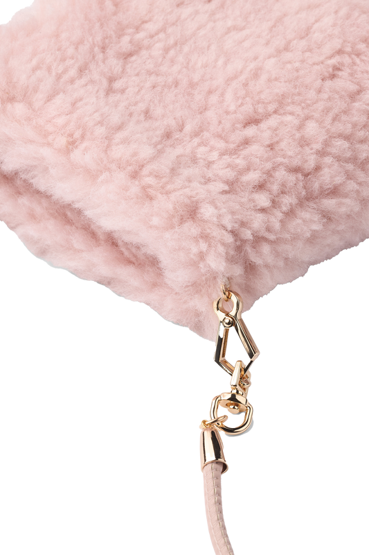 Louis Wool Gloves Light Pink