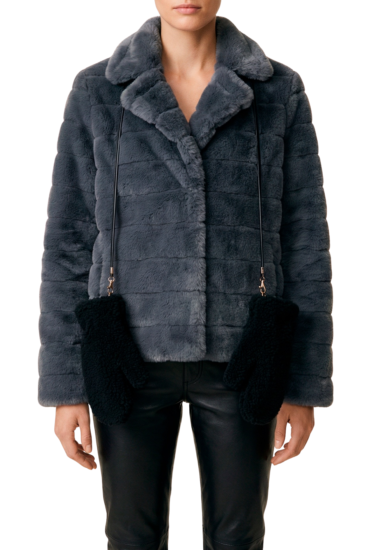 Louis Wool Gloves Black