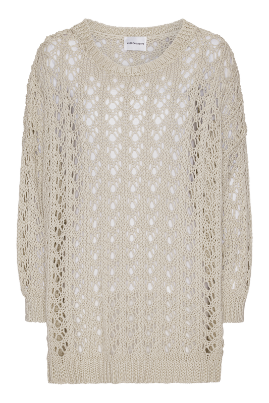 Luna Cotton Pullover Beige