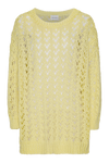 Luna Cotton Pullover Light Yellow