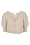 Manda Alpaca Cardigan Beige