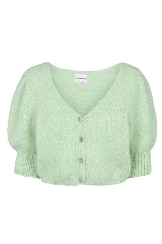Manda Cotton Cardigan Light Green