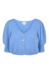 Manda Alpaca Cardigan Sky Blue