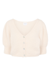 Manda Alpaca Cardigan White