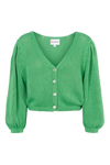 Manda Cotton Cardigan Bright Green