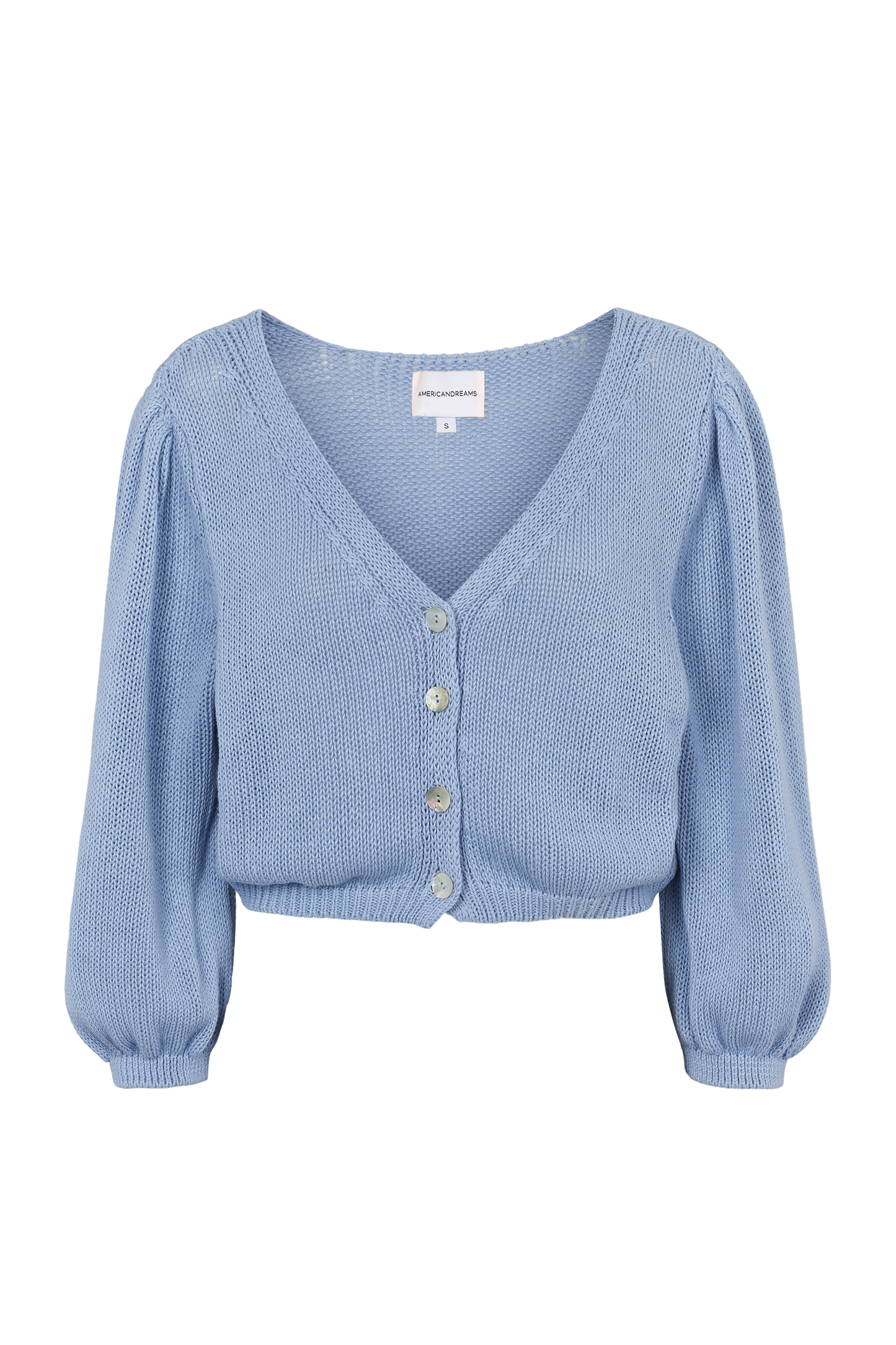 Manda Cotton Cardigan Light Blue