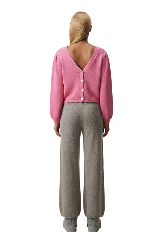 Manda Cotton Cardigan Pink