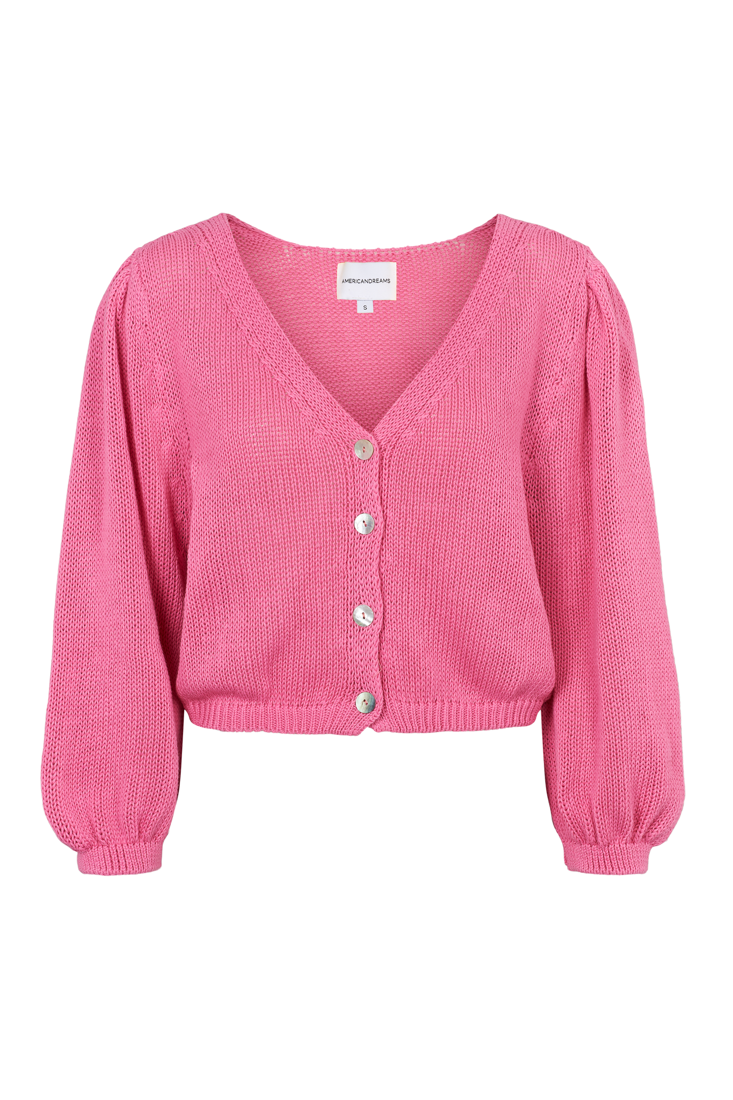 Manda Cotton Cardigan Pink