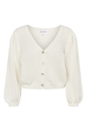 Manda Cotton Cardigan White