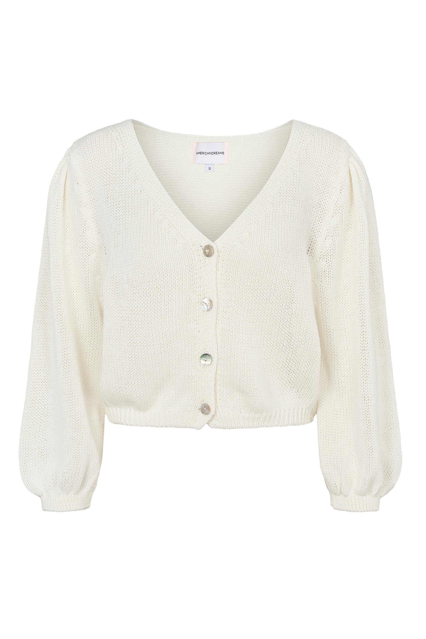 Manda Cotton Cardigan White