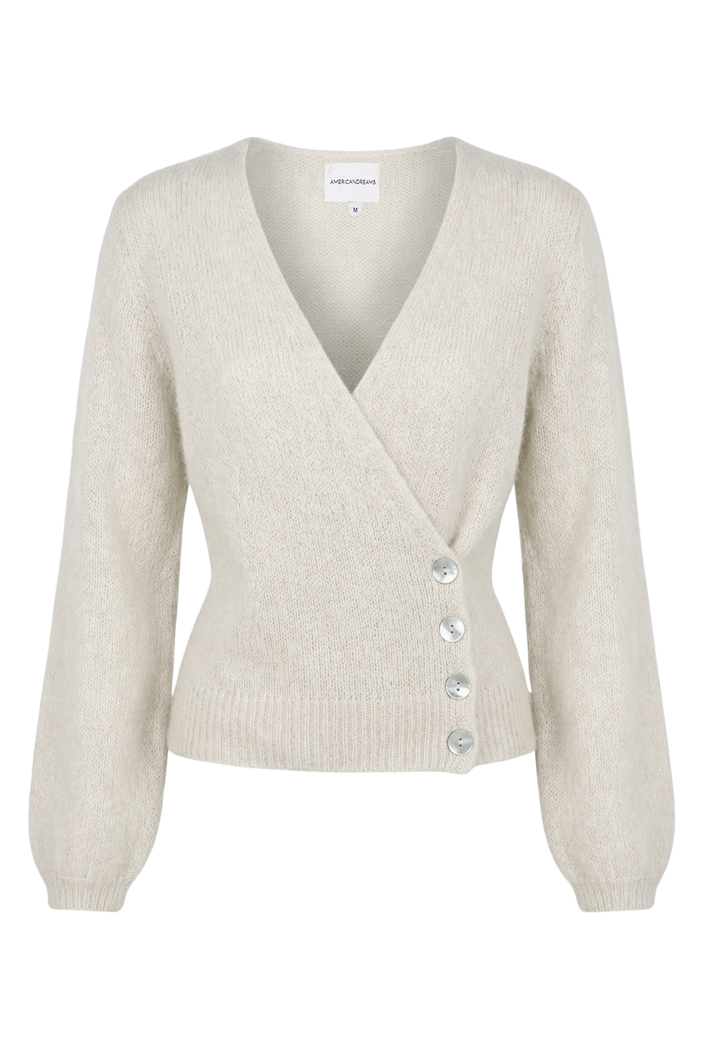 Mariya Wrap Cardigan Beige