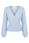 Mariya Wrap Cardigan Light Blue