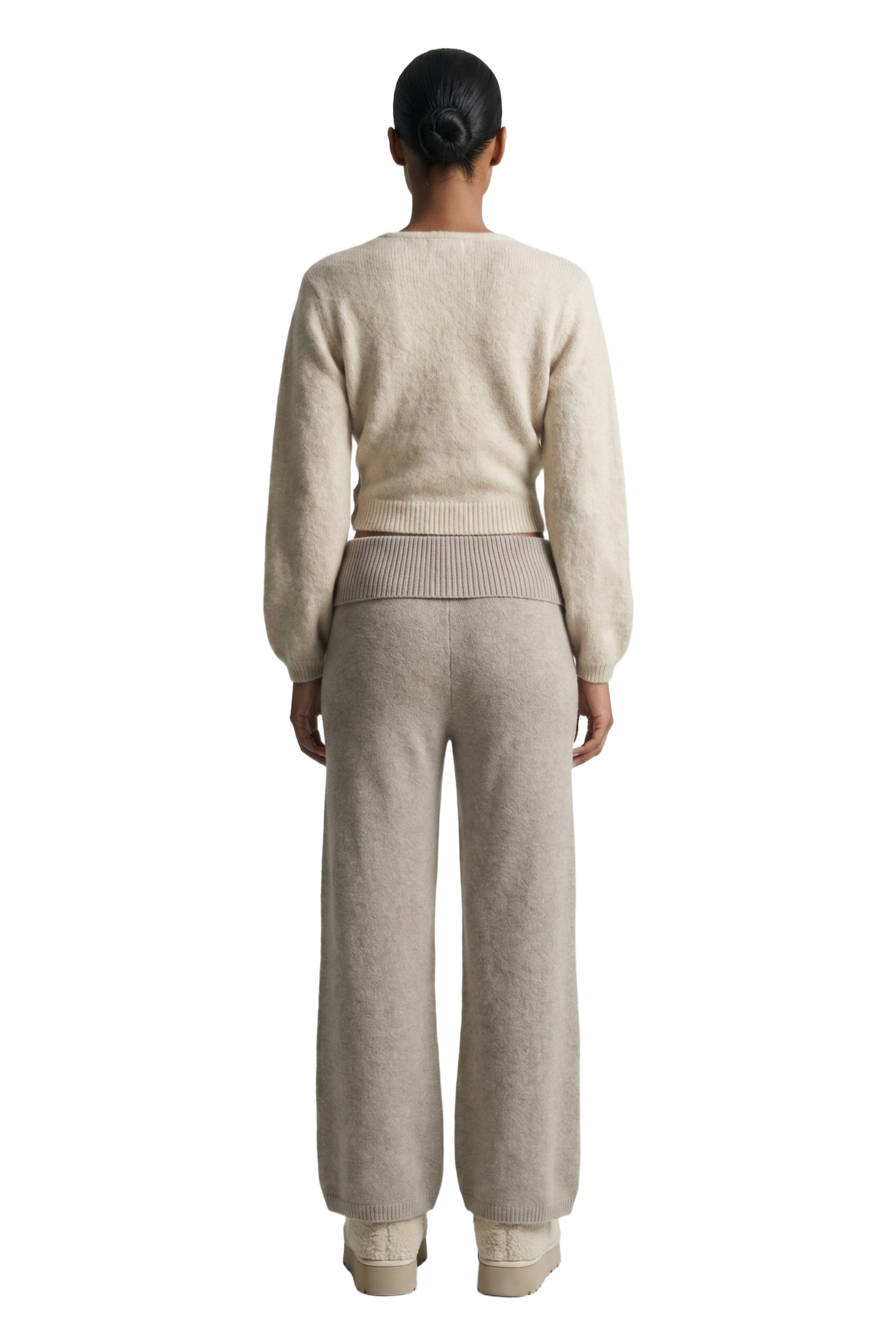 Mariya Wrap Cardigan Beige