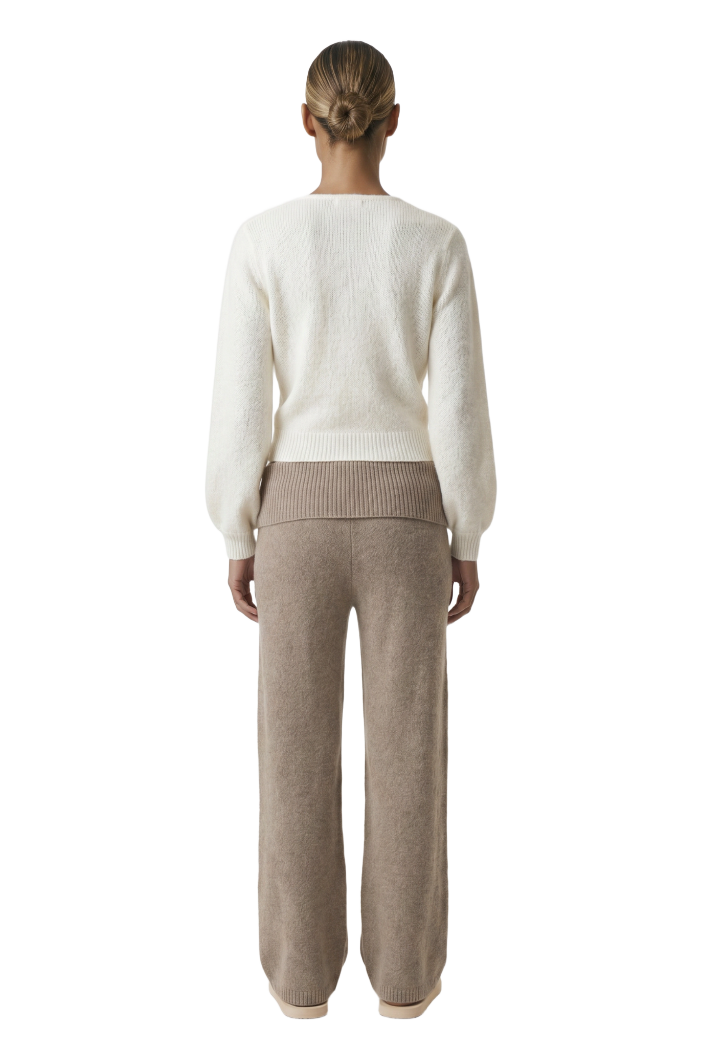 Mariya Wrap Cardigan White