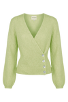 Mariya Wrap Cardigan Tea Green