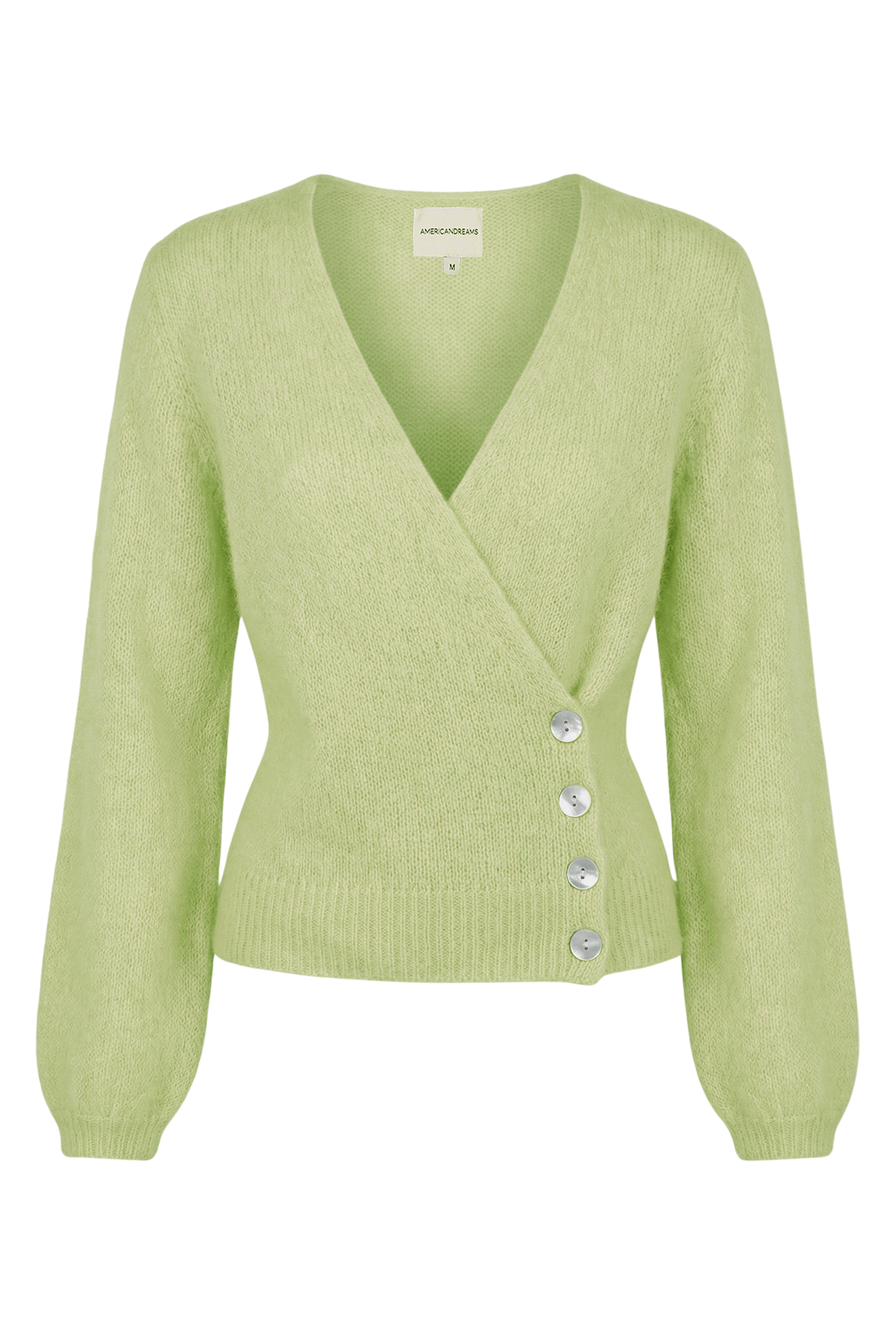 Mariya Wrap Cardigan Tea Green