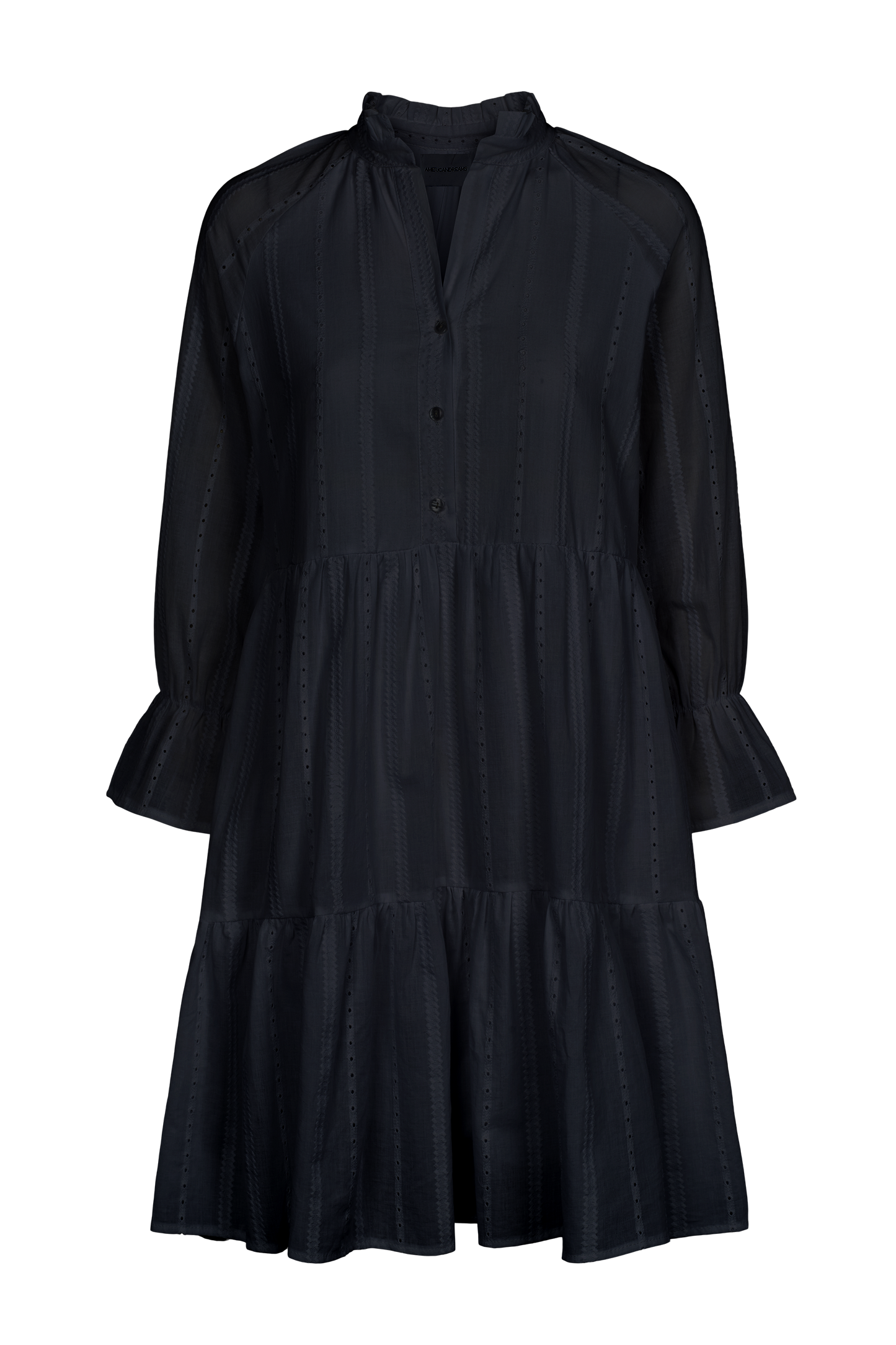 Martina Cotton Dress Black