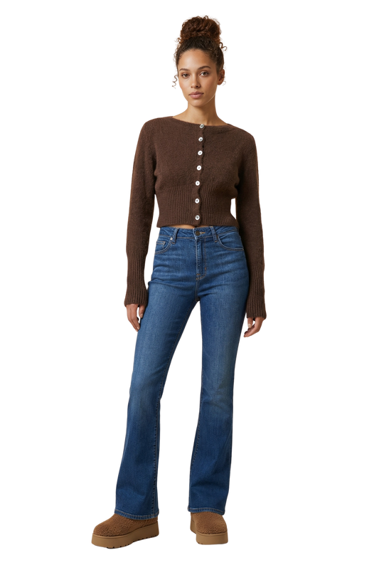Matilda Cardigan Cocoa