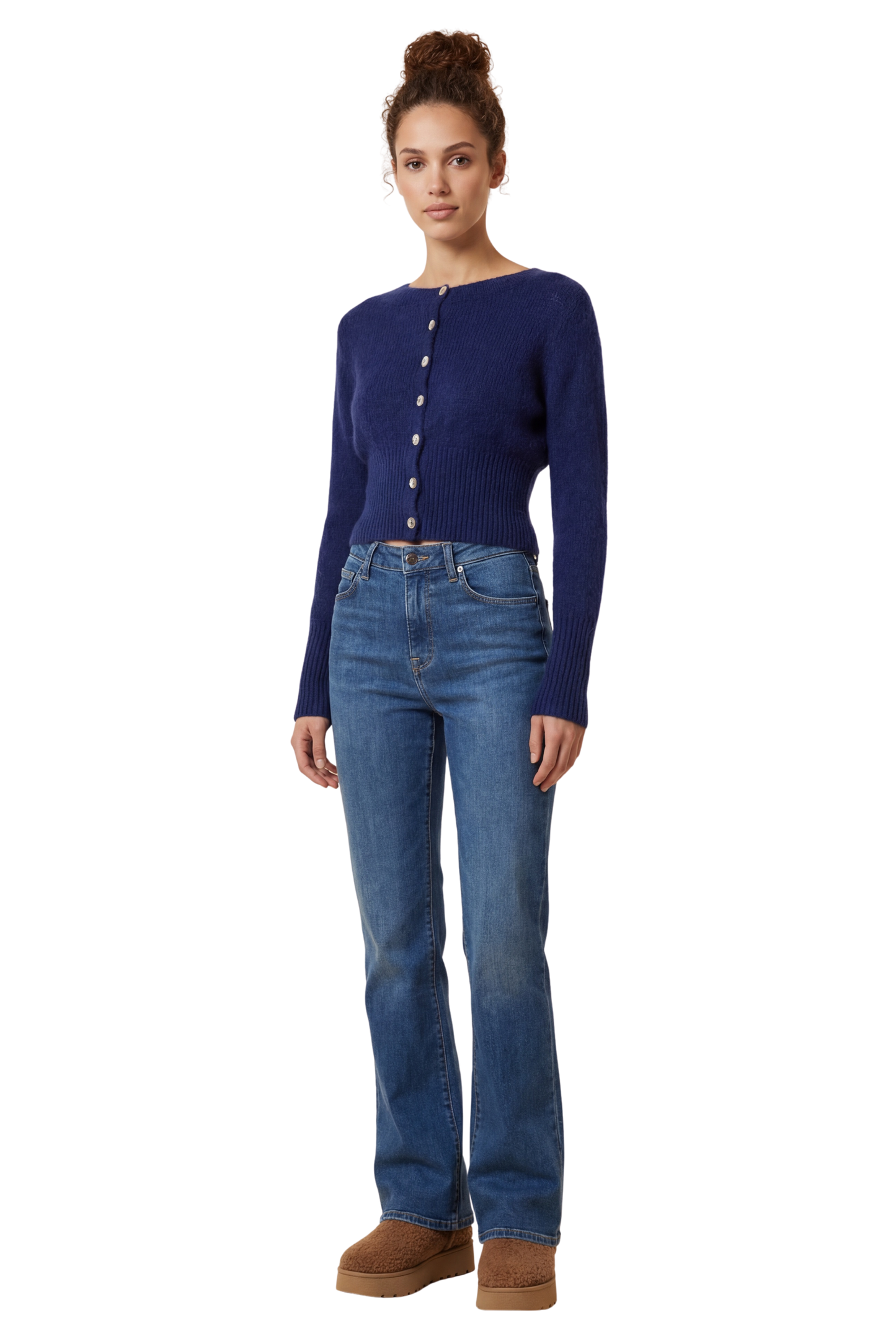 Matilda Cardigan Dark Blue
