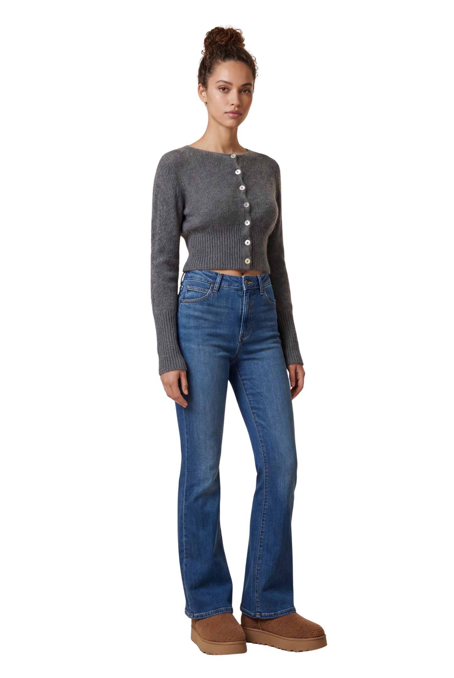 Matilda Cardigan Graphite