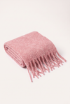 Maui Oversized Fringe Scarf Soft Berry