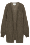 Lee Midi Cardigan Dark Taupe