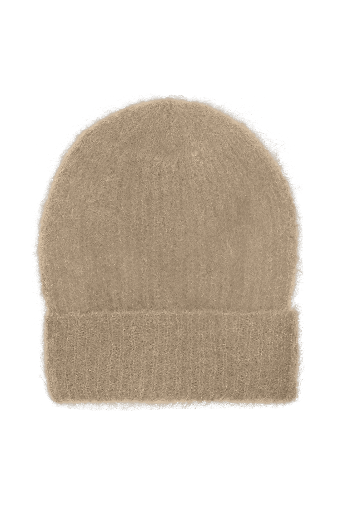 Mila Mohair Beanie Medium Brown