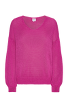 Milana LS Light Cotton Knit Neon Pink