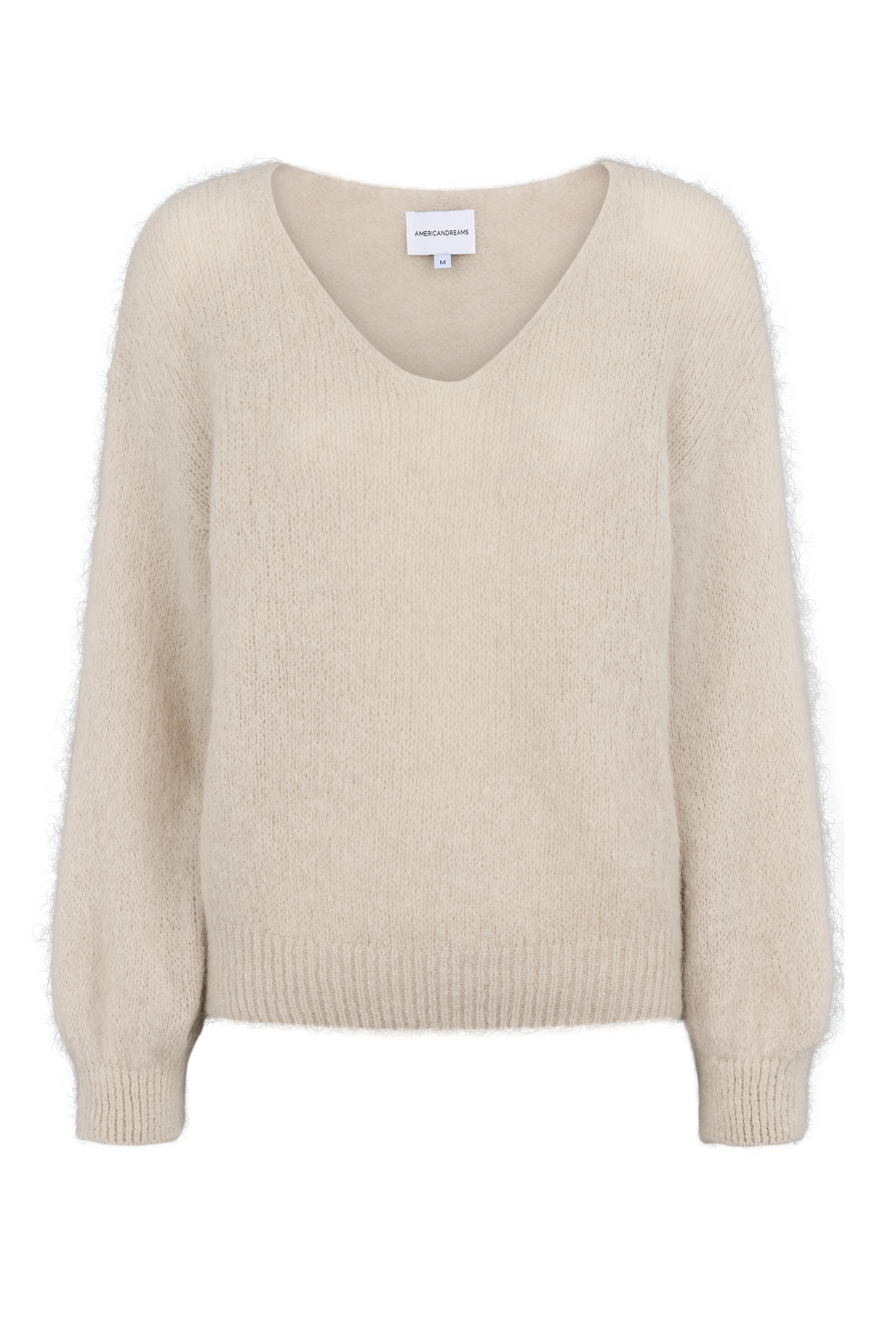 Milana LS Alpaca Pullover Beige