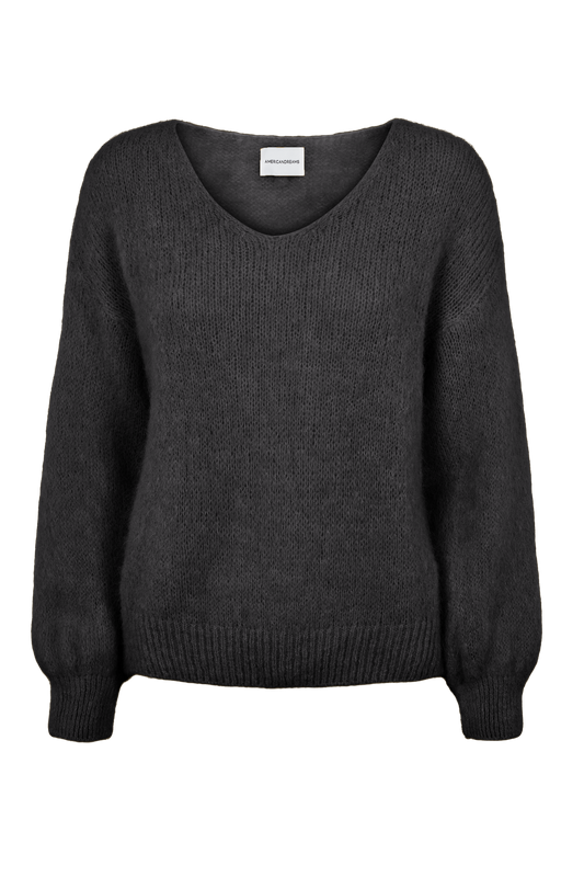 Milana LS Alpaca Pullover Black