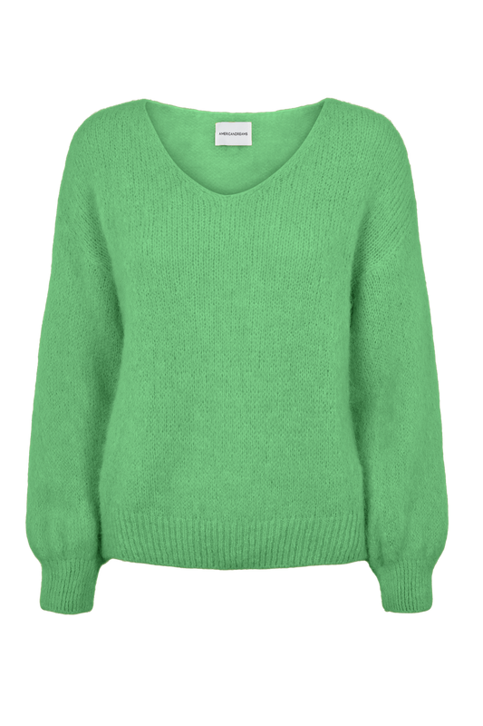 Milana LS Alpaca Pullover Bright Green
