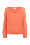 Milana LS Alpaca Pullover Burnt Orange
