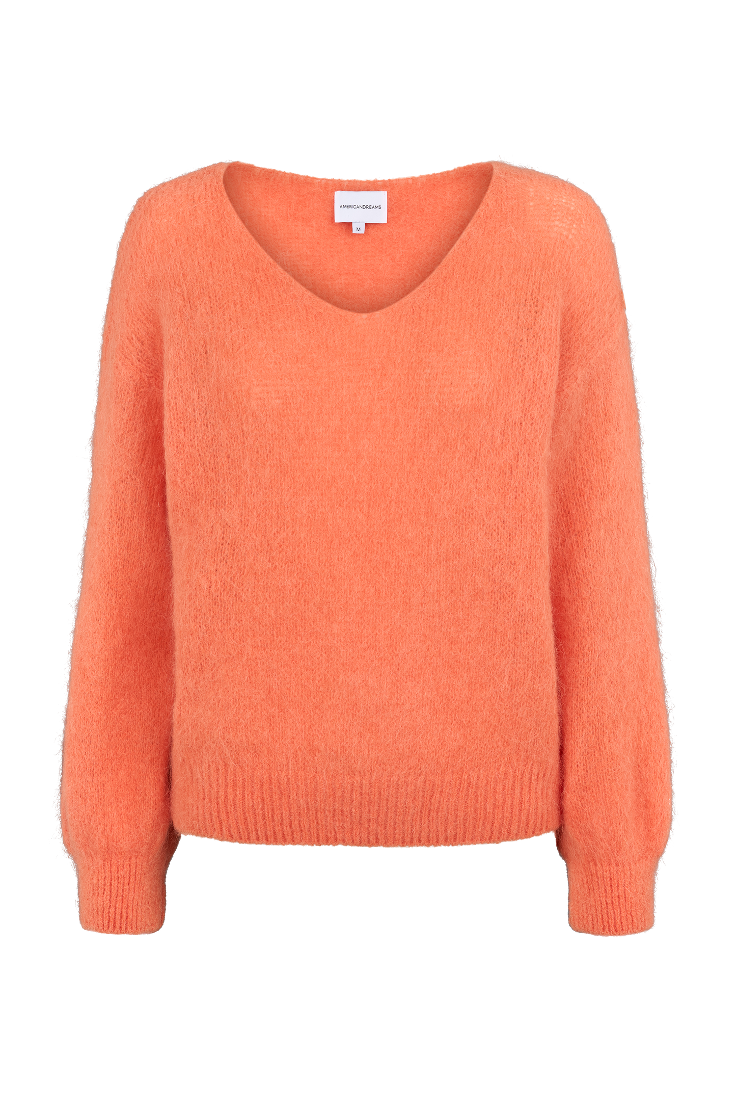 Milana LS Alpaca Pullover Burnt Orange