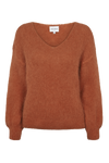 Milana LS Alpaca Pullover Chestnut