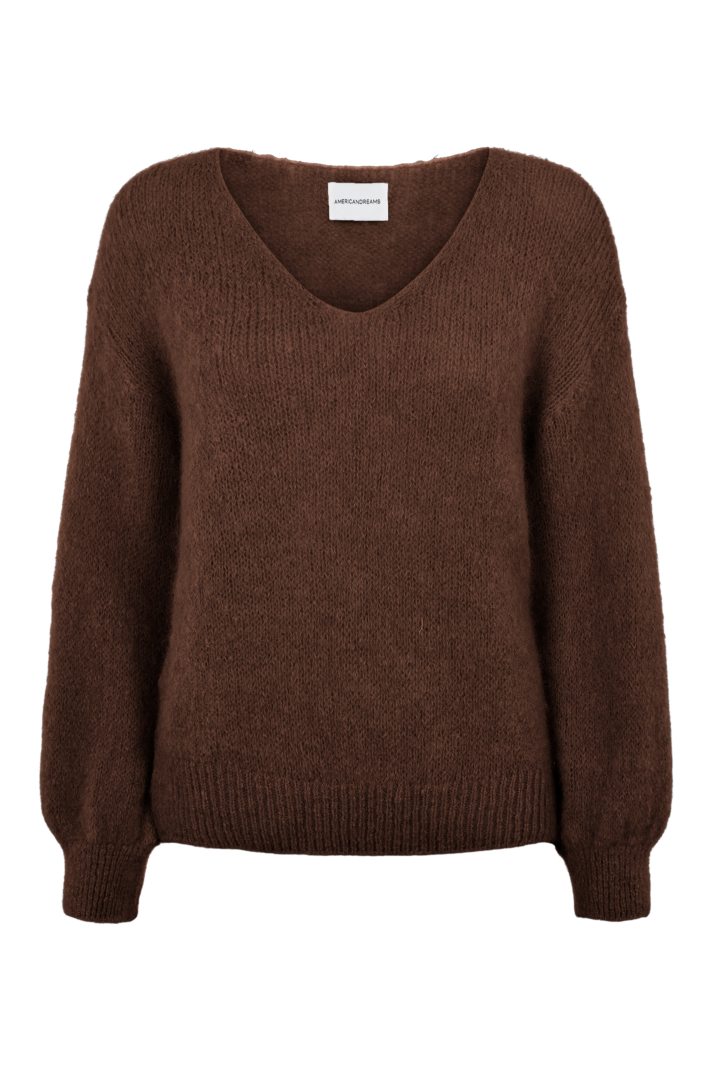 Milana LS Alpaca Pullover Cocoa