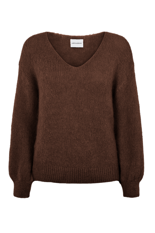 Milana LS Alpaca Pullover Cocoa