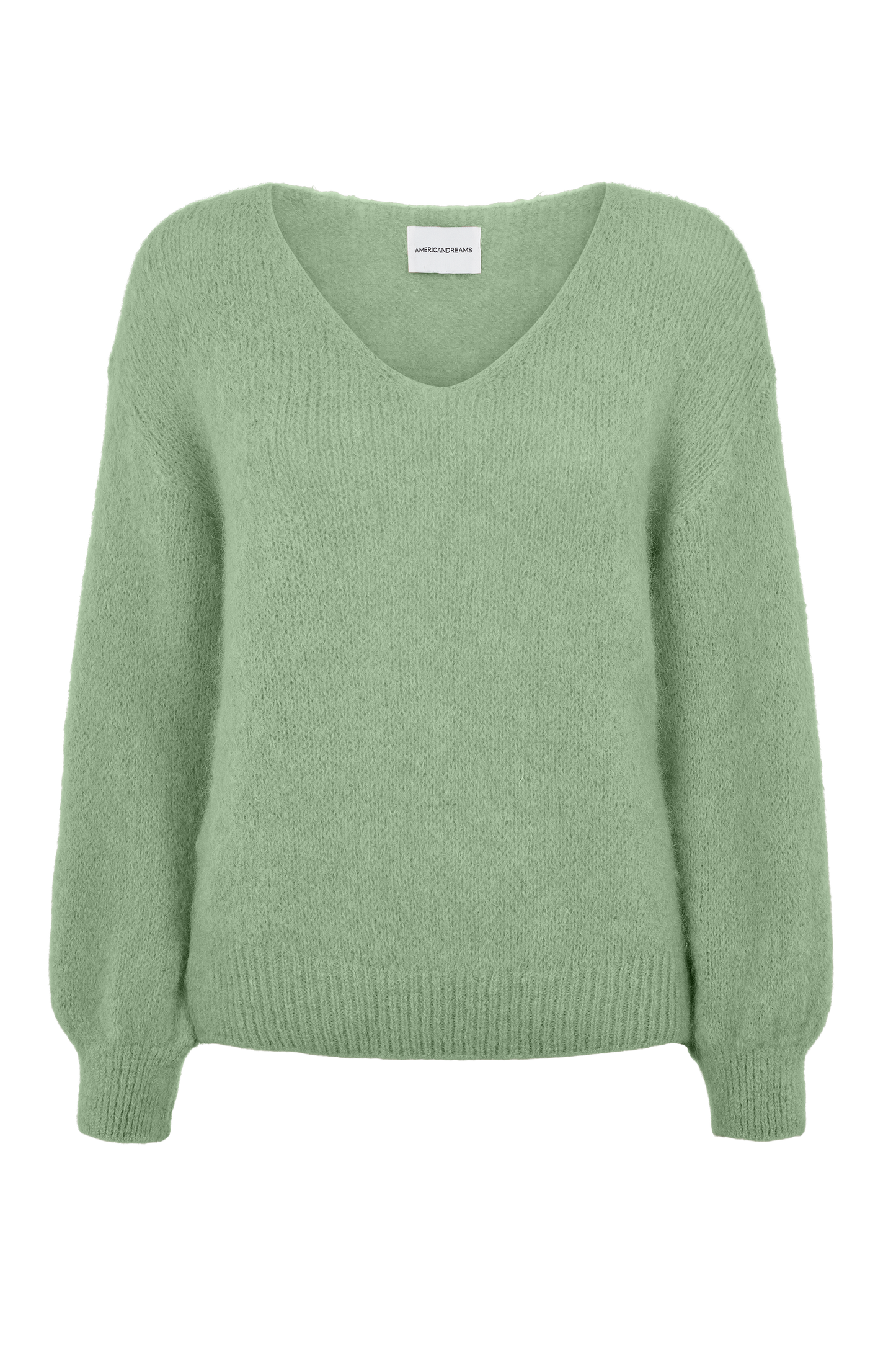 Milana LS Alpaca Pullover Dusty Green