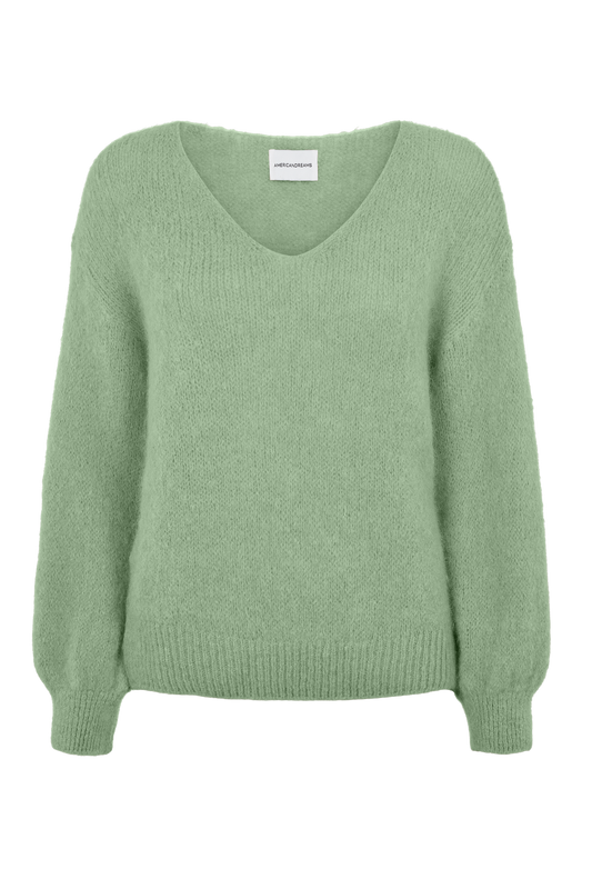 Milana LS Alpaca Pullover Dusty Green