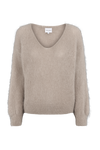 Milana LS Alpaca Pullover Light Taupe