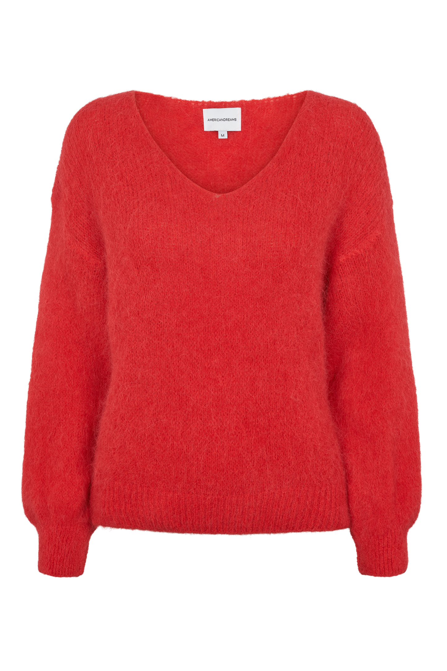 Milana LS Alpaca Pullover Lipstick Red