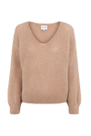 Milana LS Alpaca Pullover Medium Brown