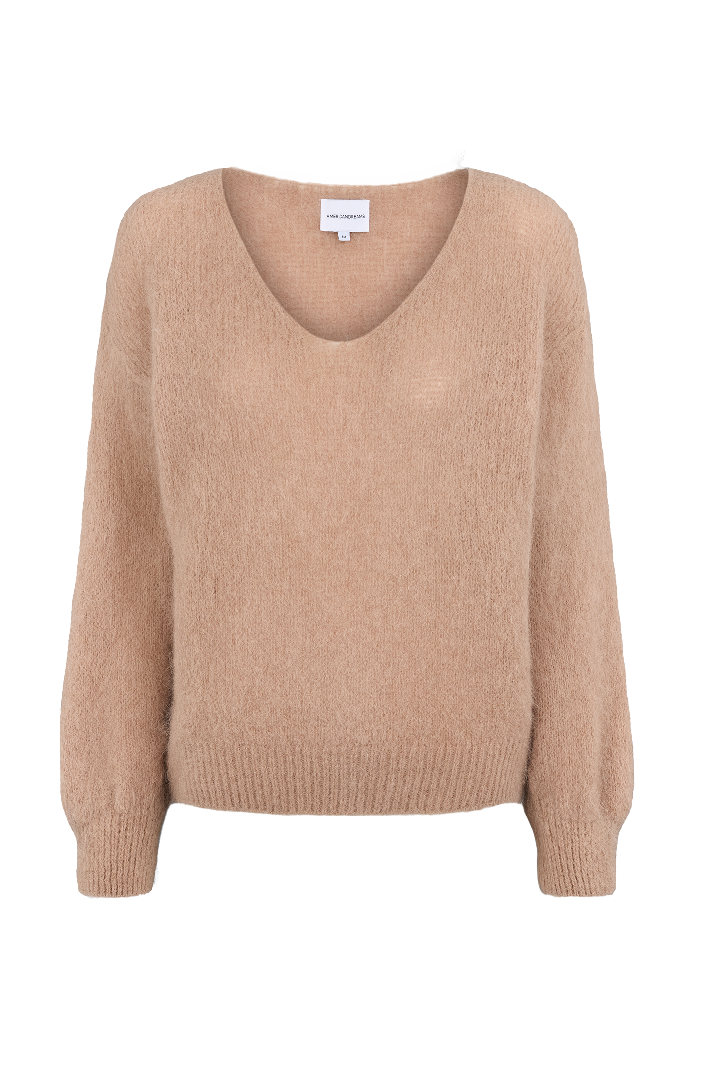 Milana LS Alpaca Pullover Medium Brown