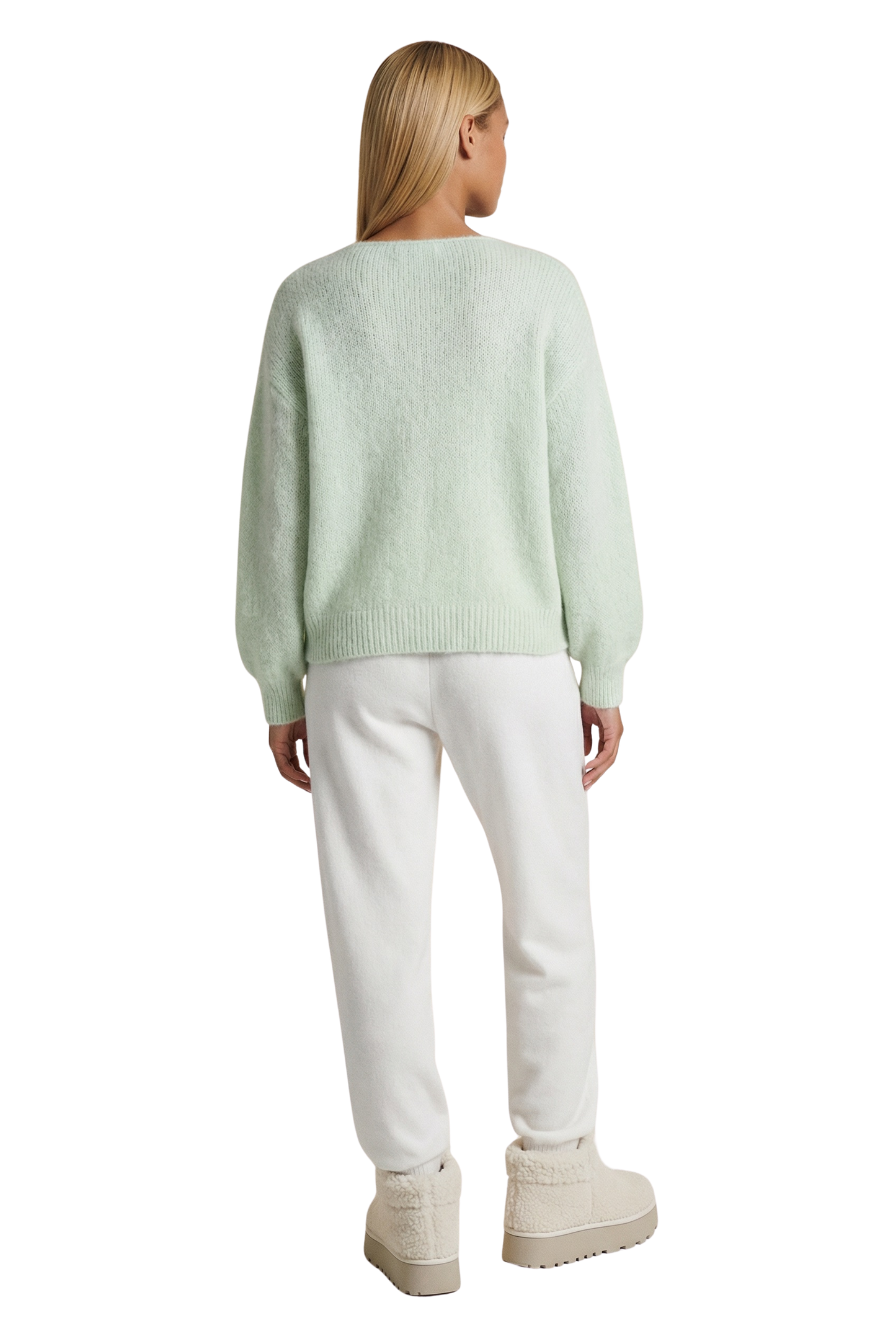 Milana LS Alpaca Pullover Frosted Mint