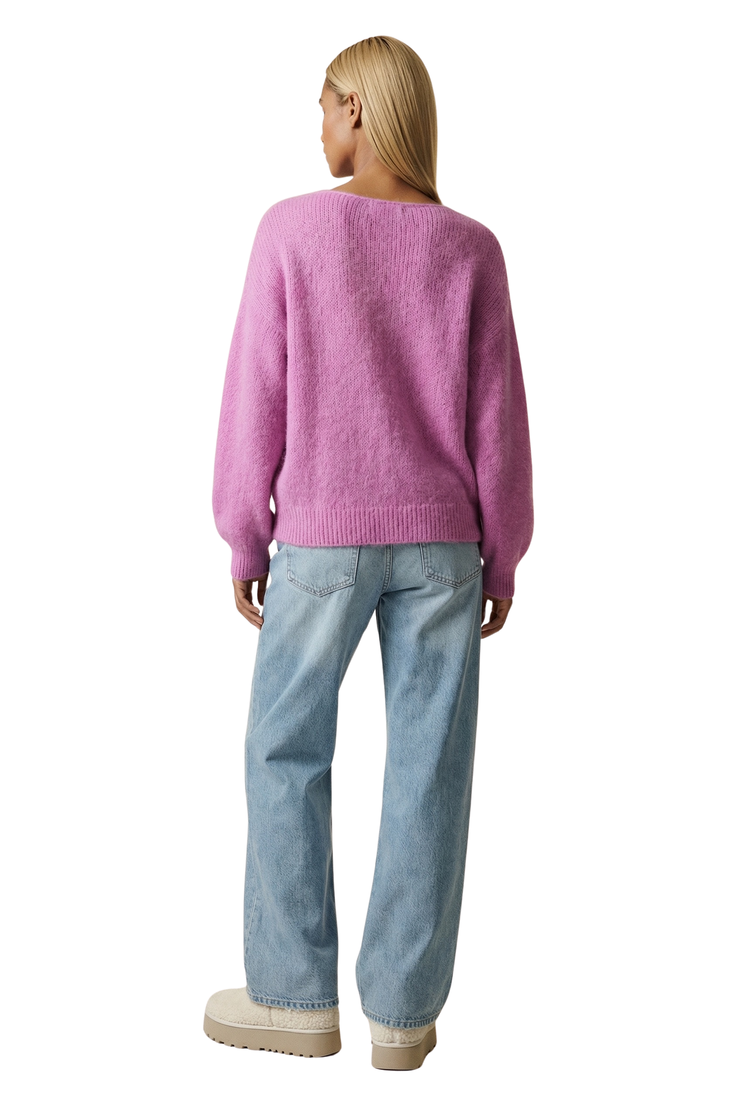Milana LS Alpaca Pullover Pearly Purple