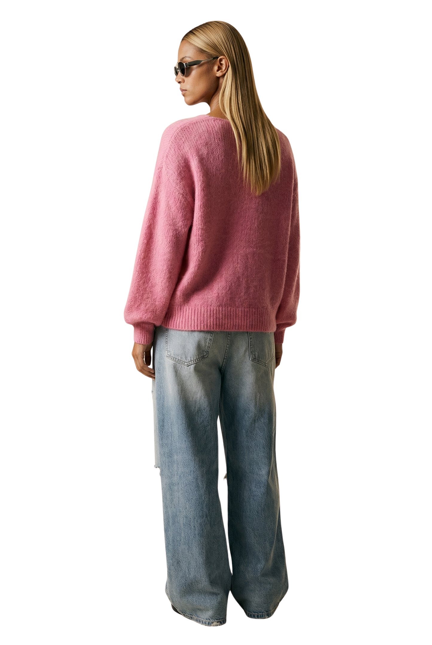 Milana LS Alpaca Pullover Pink
