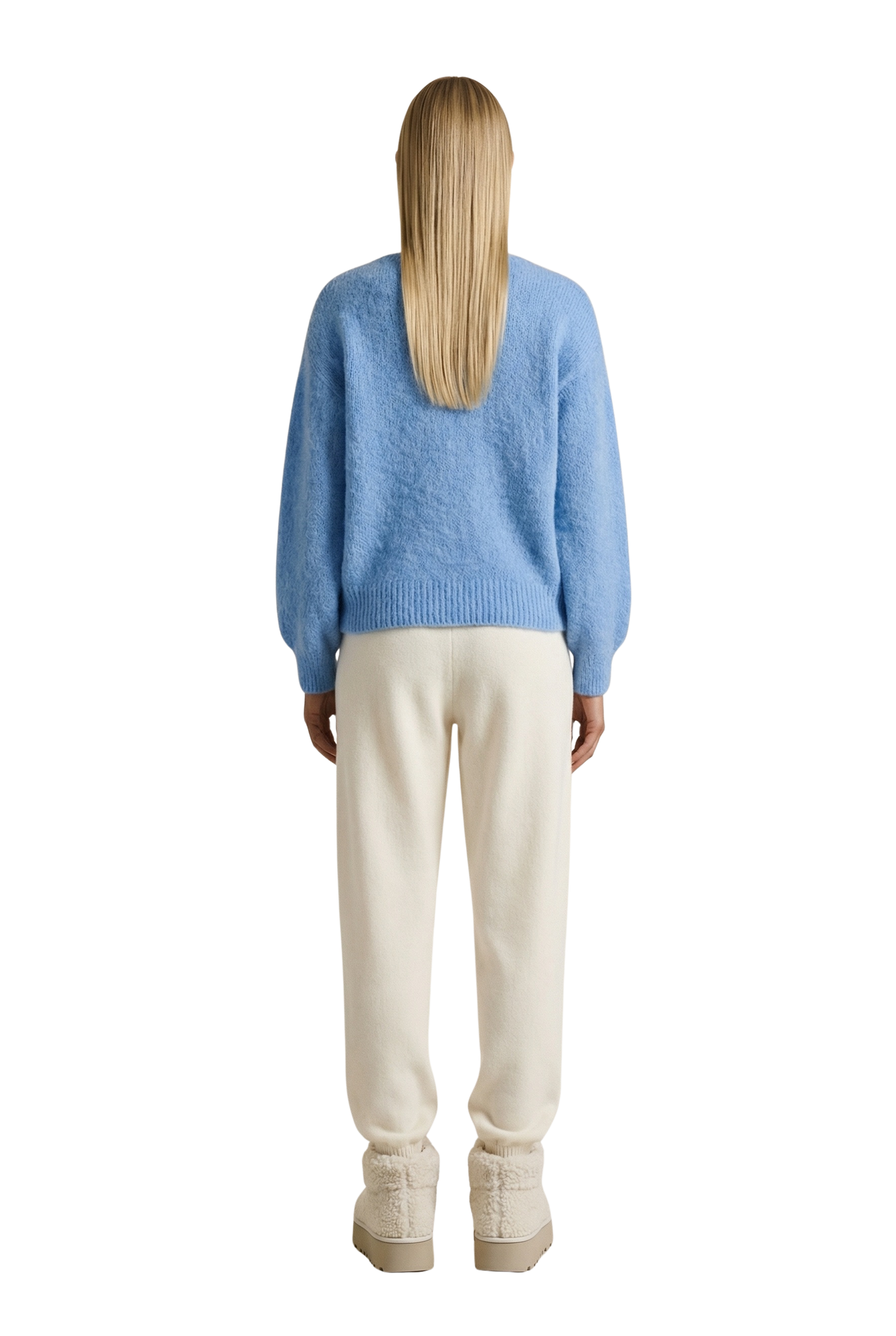 Milana LS Alpaca Pullover Sky Blue
