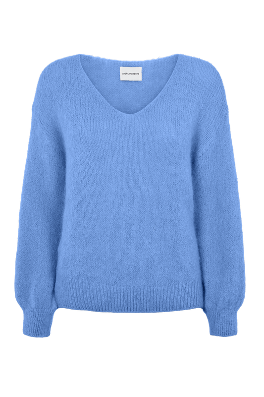 Milana LS Alpaca Pullover Sky Blue