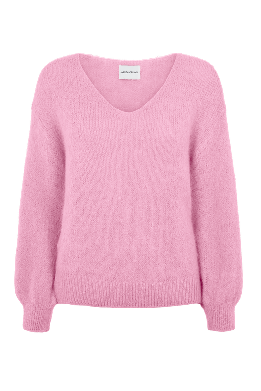 Milana LS Alpaca Pullover Soft Berry