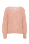 Milana LS Mohair Knit Peach